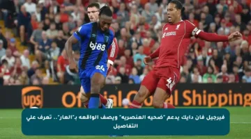 فيرجيل فان دايك يدعم “ضحية العنصرية” ويصف الواقعة بـ”العار”.. تعرف على التفاصيل